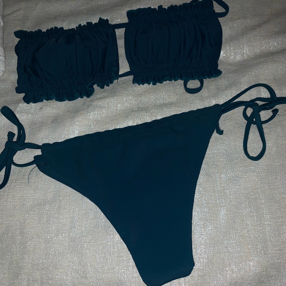 Royal blue bikini